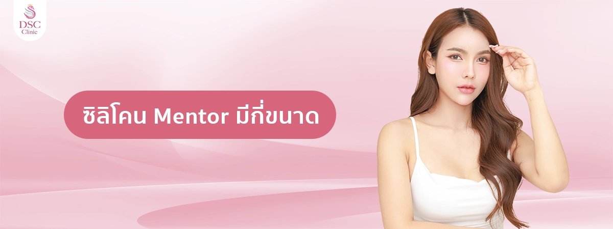 ซิลิโคน mentor มีกี่ขนาด